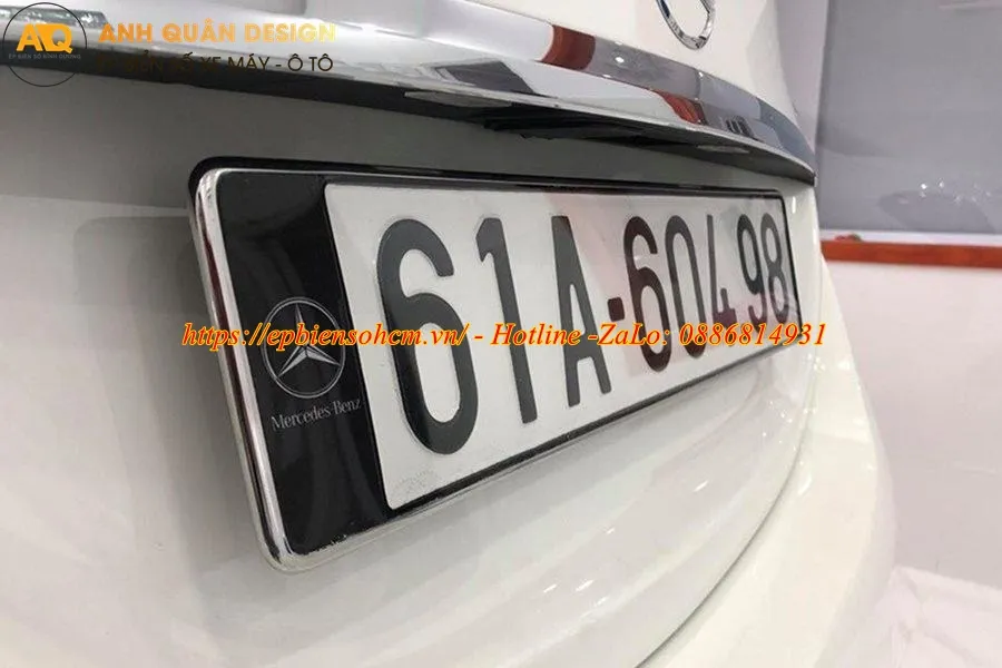 Ốp Biển Số Châu Âu cho ô tô