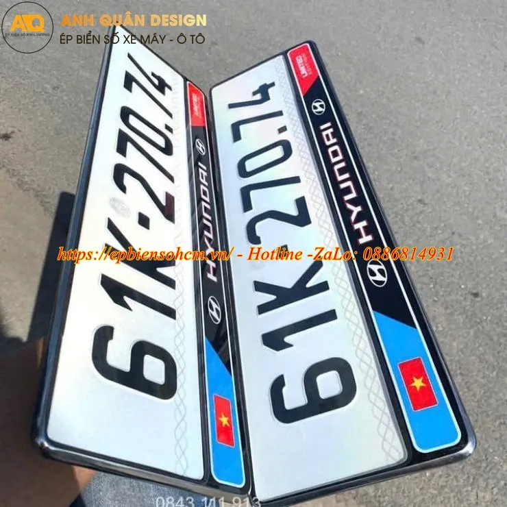 Ốp Biển Số Châu Âu cho ô tô