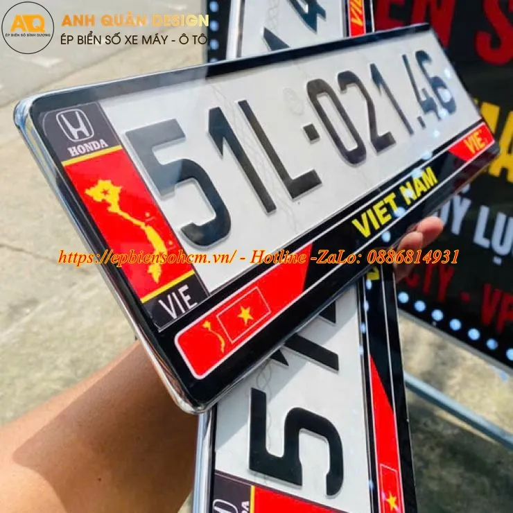 Ốp Biển Số Châu Âu cho ô tô