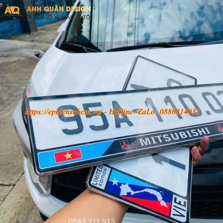 Ốp Biển Số Châu Âu cho ô tô