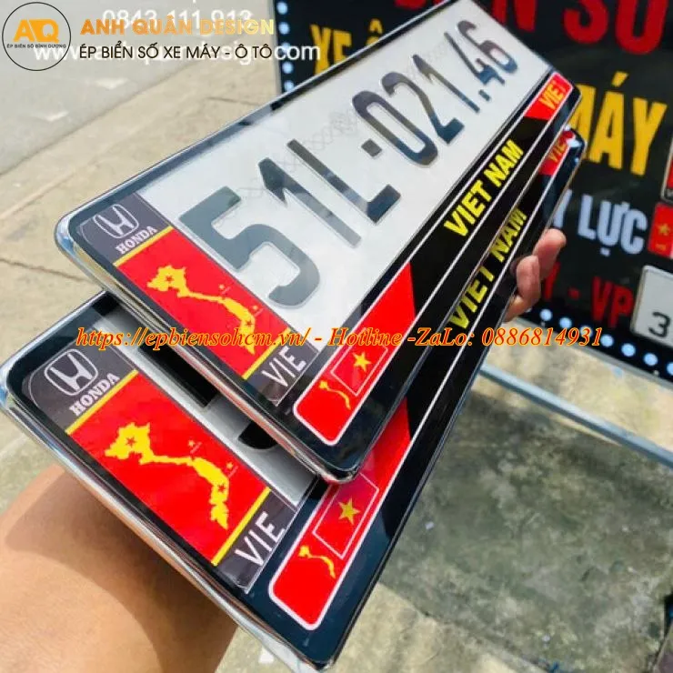 Ốp Biển Số Châu Âu cho ô tô