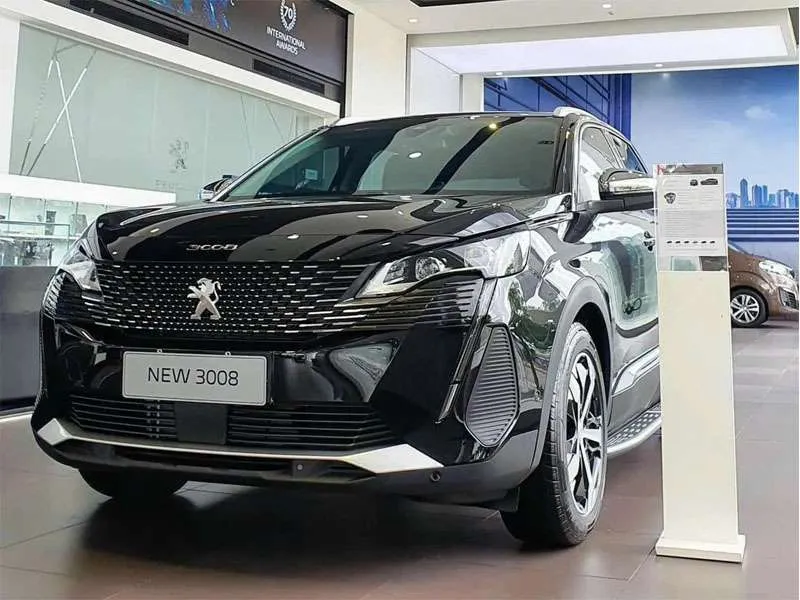Peugeot 3008 màu đen GT