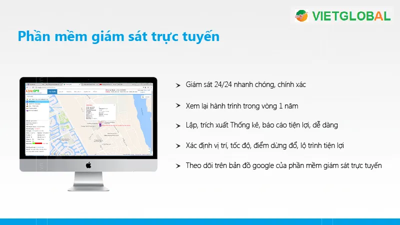 phần mềm giám sát định vị ô tô