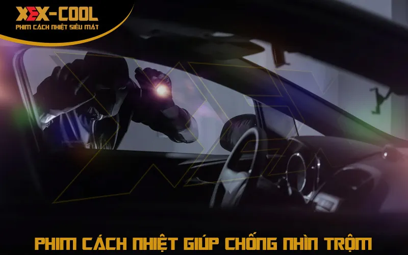 Phim cách nhiệt chống nhìn trộm