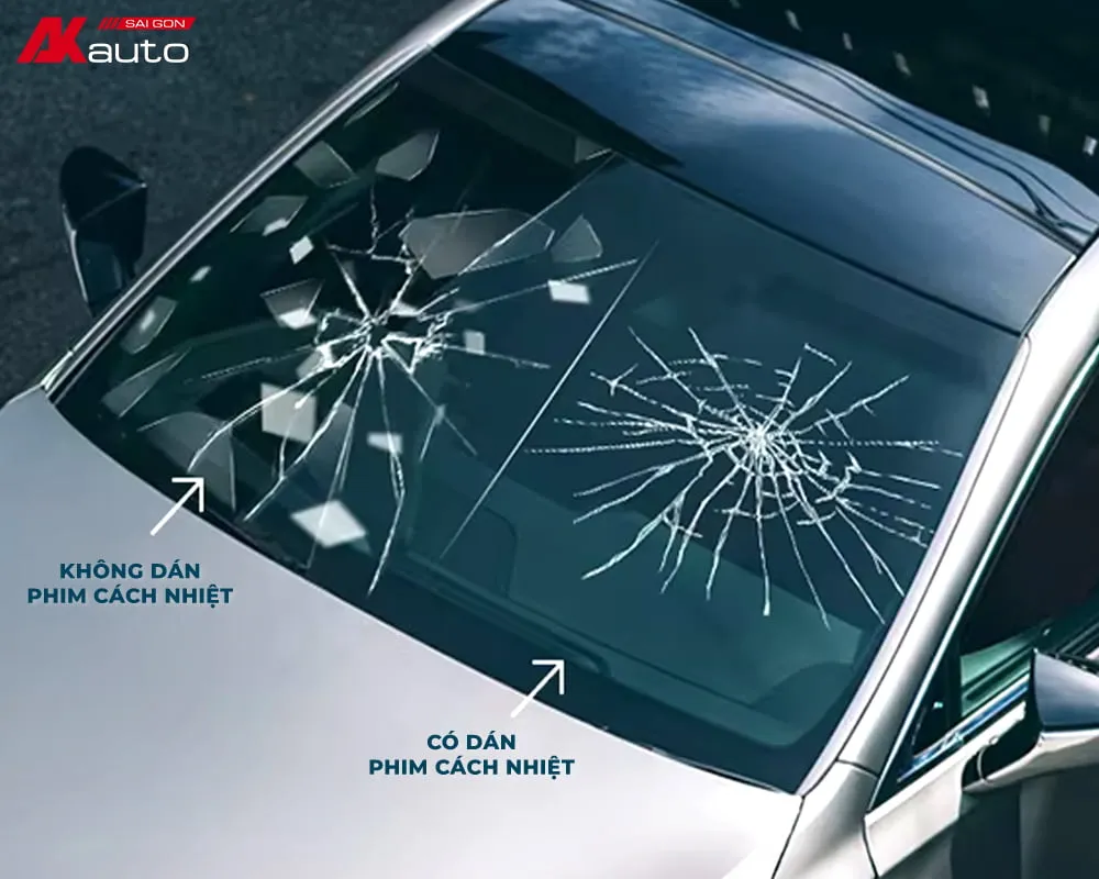Tăng cường an toàn khi va chạm nhờ lớp keo phim cách nhiệt