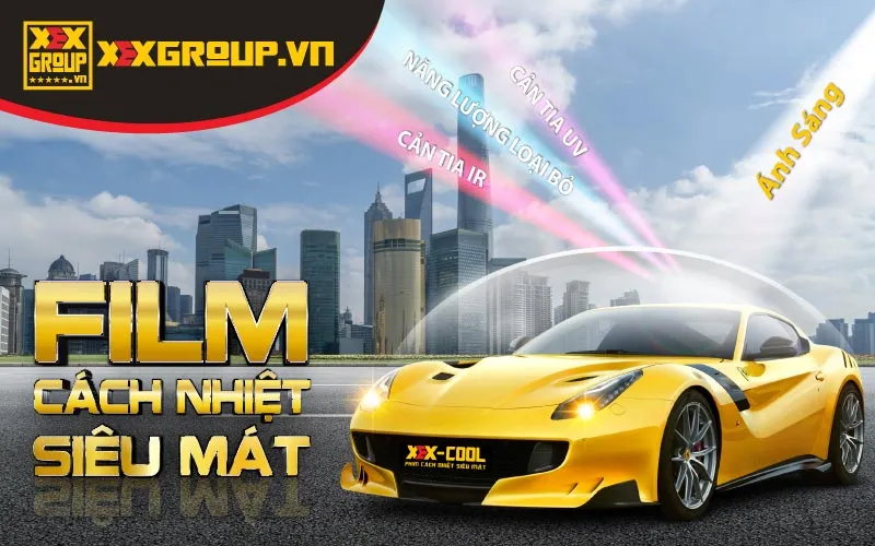 Phim cách nhiệt siêu mát XEX-COOL