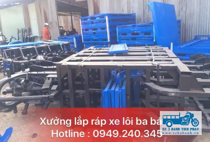 Phụ tùng khung xe ba bánh