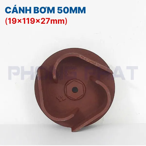 Cánh bơm máy bơm nước họng 50mm (19x119x27mm)