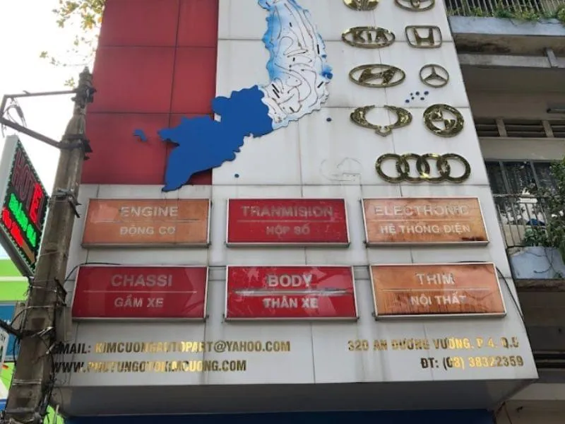 Phụ tùng ô tô Kim Cương