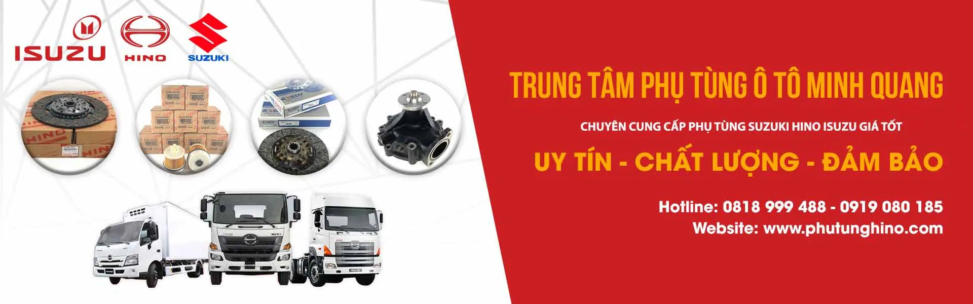 Phụ tùng Suzuki giá tốt tại Hà Nội