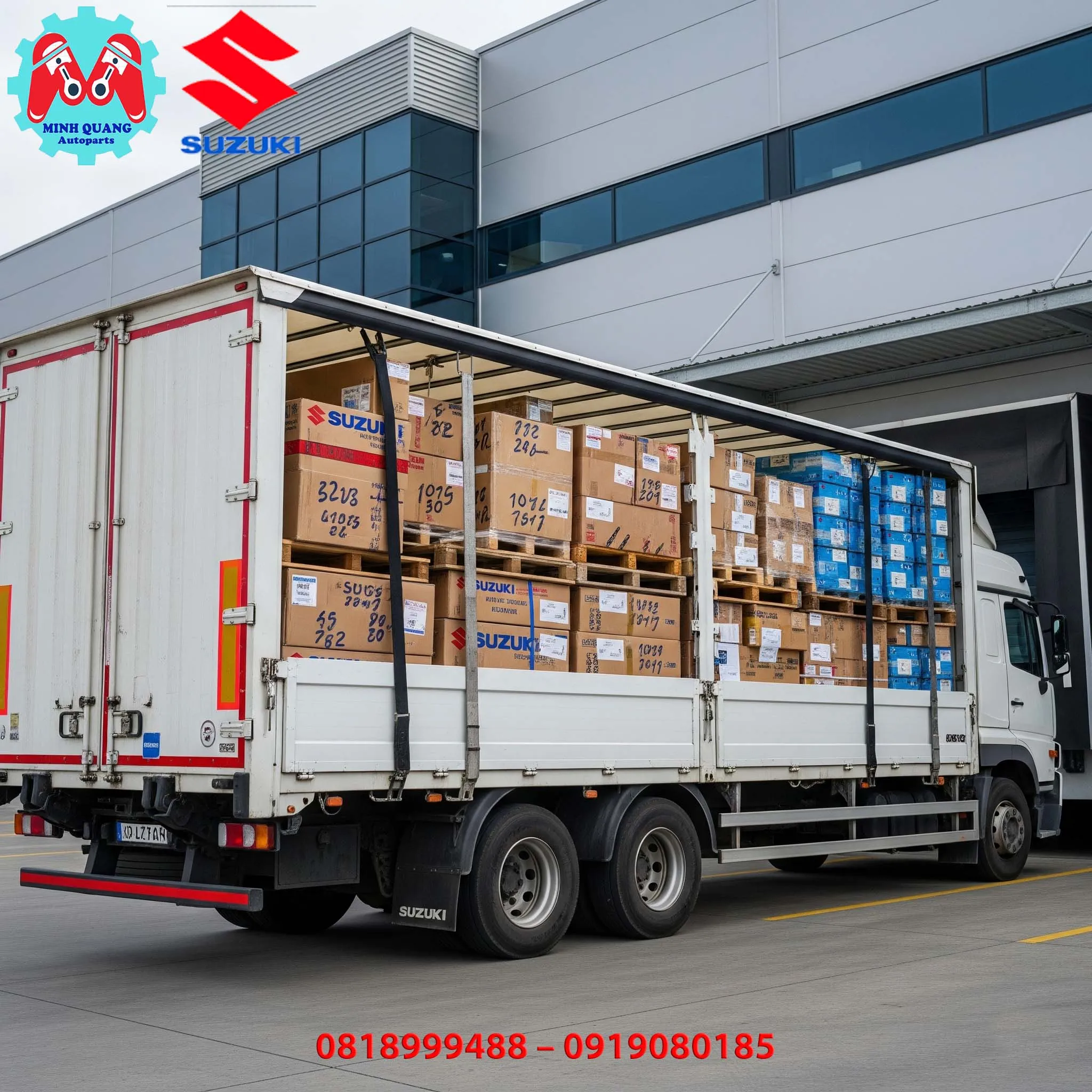 Kho phụ tùng Suzuki luôn sẵn hàng