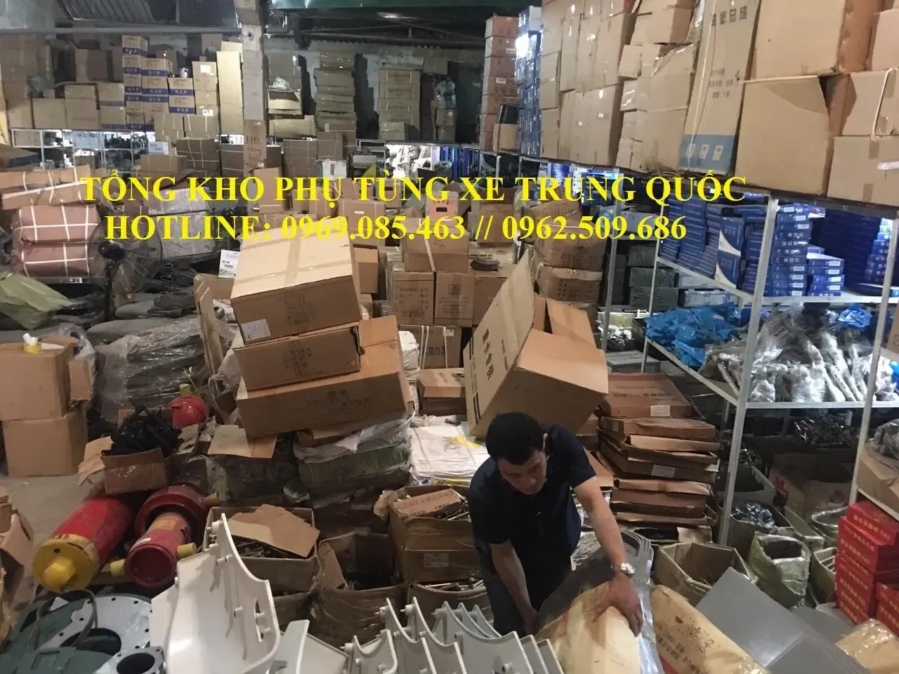 Phụ tùng xe tải Trung Quốc đa dạng