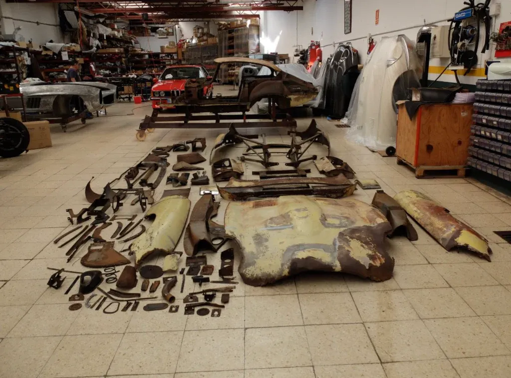 phục chế ô tô cũ