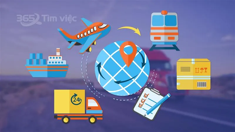 Đội xe vận tải đường bộ phục vụ nhu cầu lưu thông hàng hóa nội địa