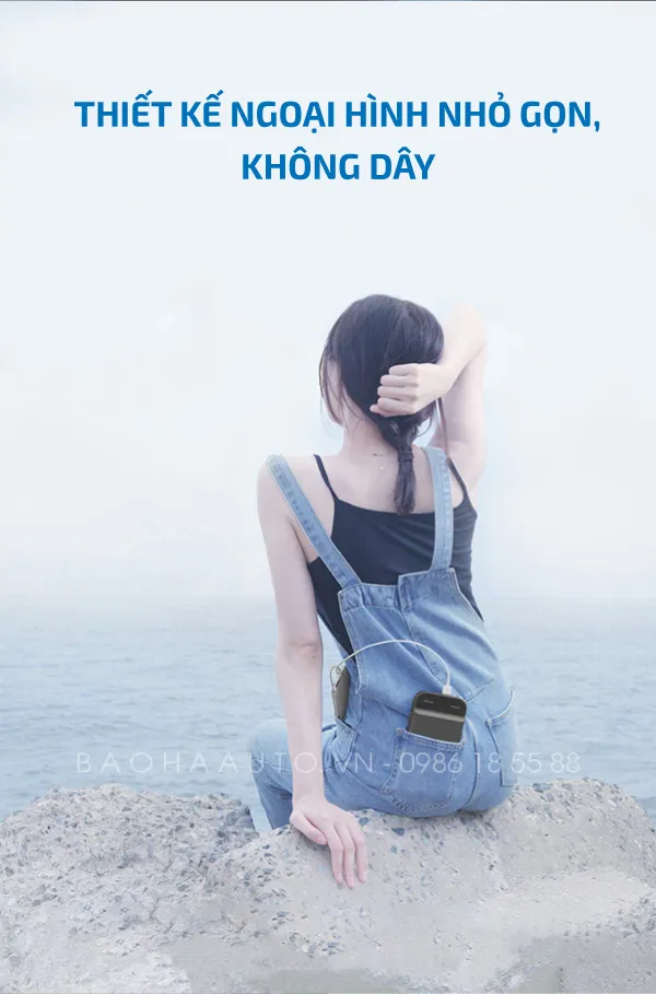 Pin dự phòng kích bình ô tô không dây Xiaomi 70mai 11100mAh chính hãng