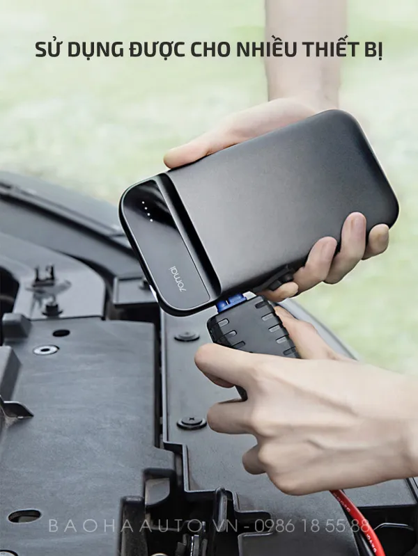 Pin dự phòng kích bình ô tô không dây Xiaomi 70mai 11100mAh chính hãng