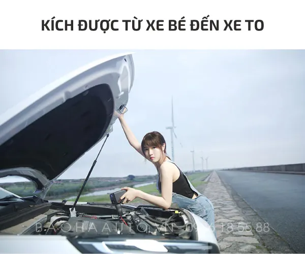 Pin dự phòng kích bình ô tô không dây Xiaomi 70mai 11100mAh chính hãng