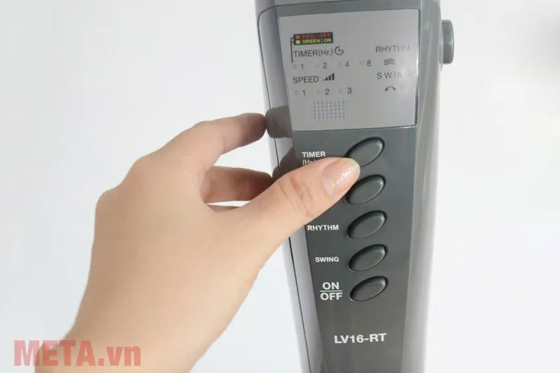 Chọn chế độ gió và mức độ gió phù hợp với nhu cầu