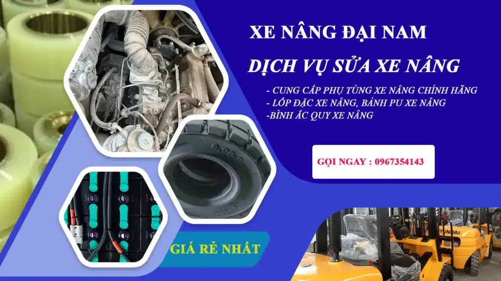 Sửa chữa xe nâng hàng các dòng xe Trung Quốc