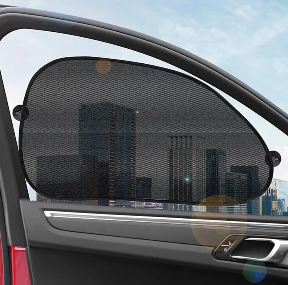 Ô che nắng ô tô dạng dán hút chân không