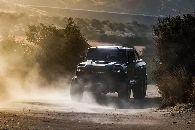 Rezvani Hercules 6x6 chiếc xe bán tải 3 cầu vạn người mê - 5