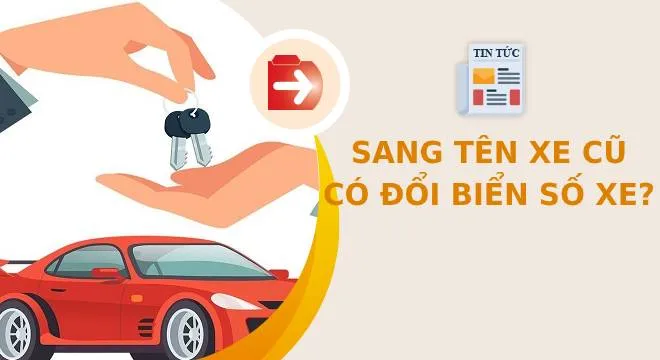 Quy trình sang tên xe giữ nguyên biển số trong cùng tỉnh
