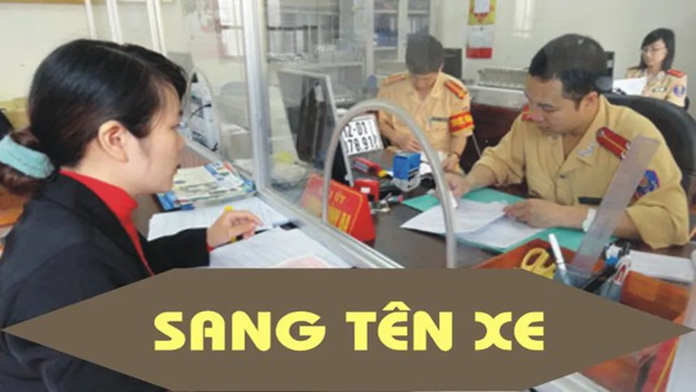 Thủ tục sang tên đổi chủ xe ô tô
