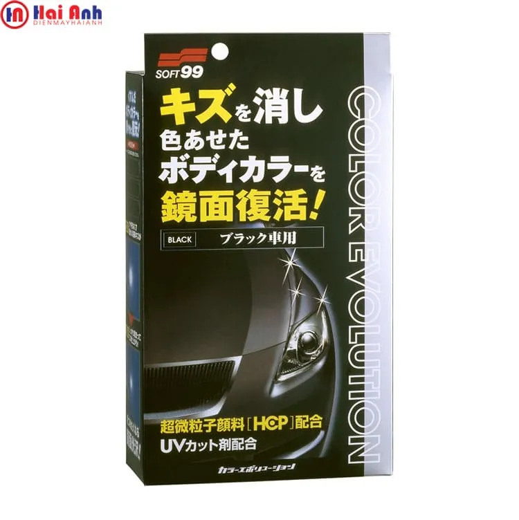 Sản phẩm Sáp đánh bóng phục hồi sơn xe ô tô màu đen Color Evolution Black W-182 SOFT99