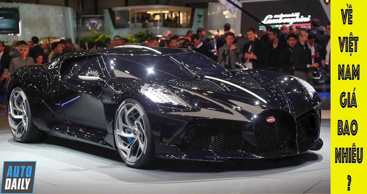Cận cảnh siêu xe Bugatti La Voiture Noire - Tuyệt tác độc bản đắt nhất hành tinh khi vừa ra mắt.