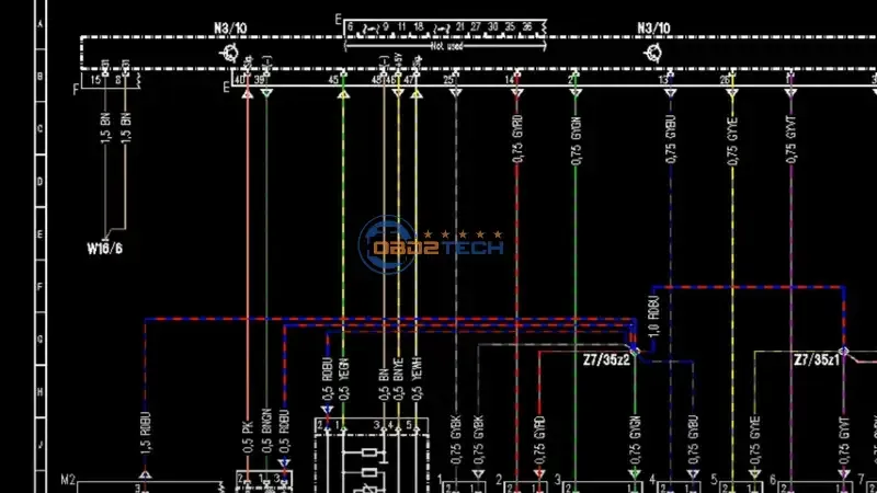 Sơ đồ mạch điện Starfinder