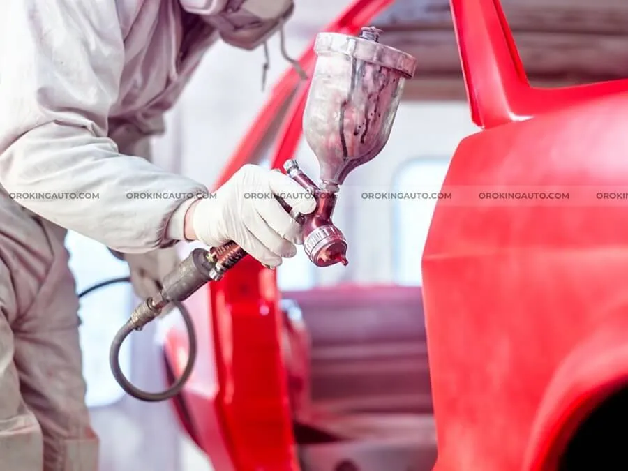 Sơn đổi màu nâng cấp xe bán tải