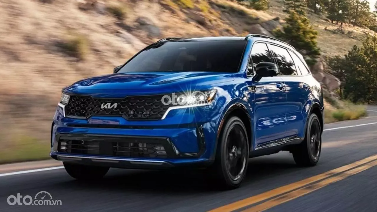 KIA Sorento logo mới.