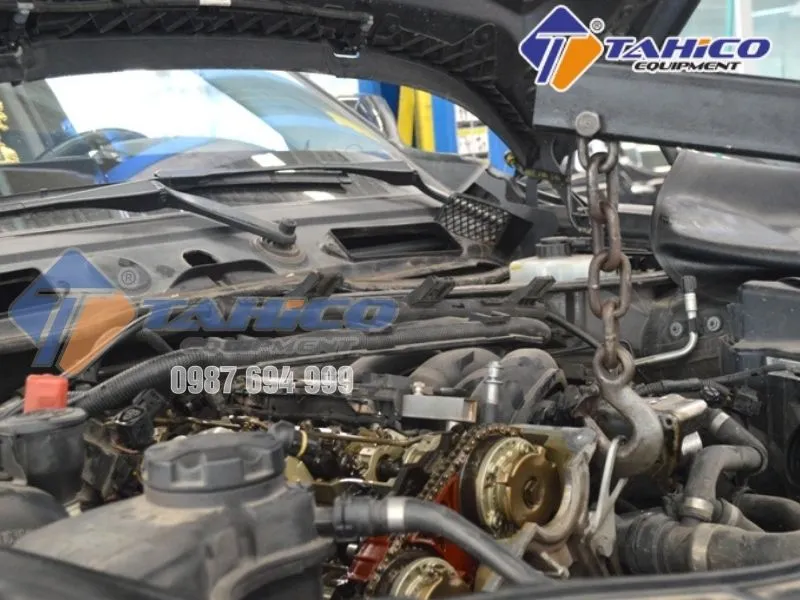 Cách chỉnh chế hòa khí ô tô: Hình minh họa vị trí bộ chế hòa khí