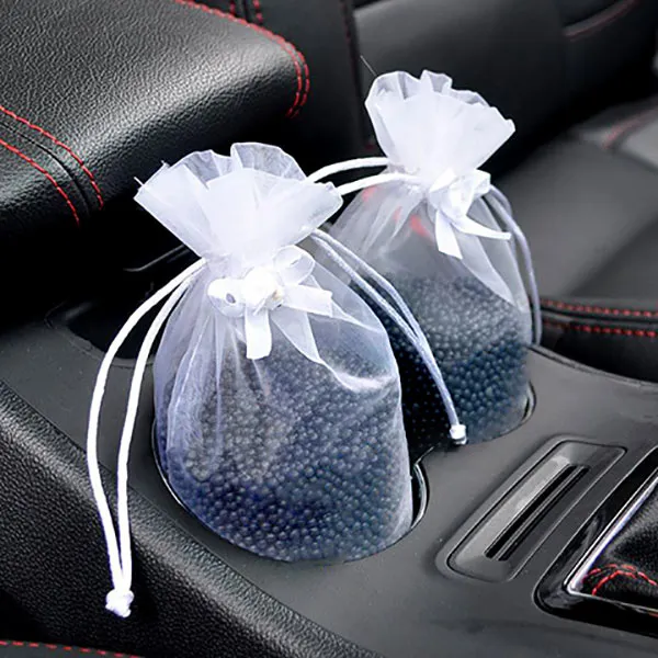 Dùng túi than tre hoạt tính, giúp khử mùi an toàn và ngăn sóng điện từ