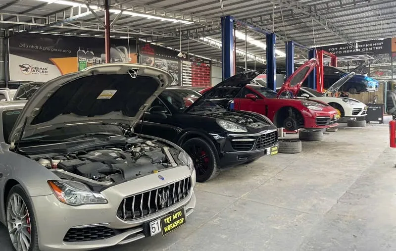 Sửa chữa ô tô máy bị rung giật