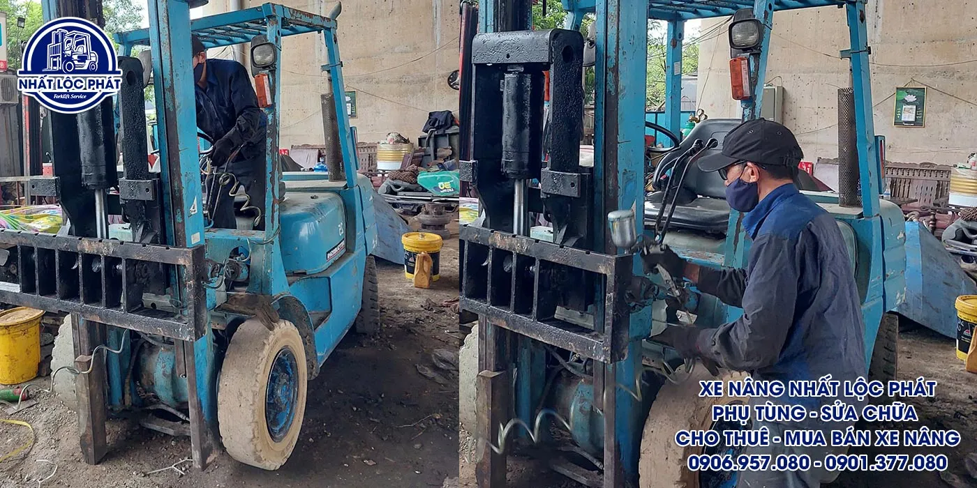 phục hồi xe nâng