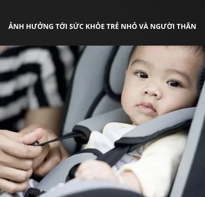 Không vệ sinh nội thất thường xuyên gây ảnh hưởng tới sức khỏe của trẻ nhỏ