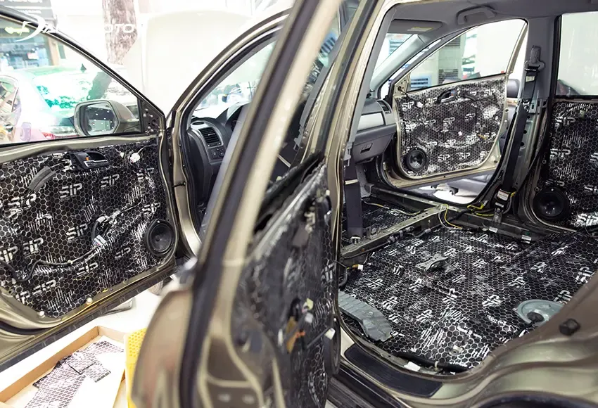 Tấm damping chống ồn cao cấp với cấu trúc nhiều lớp