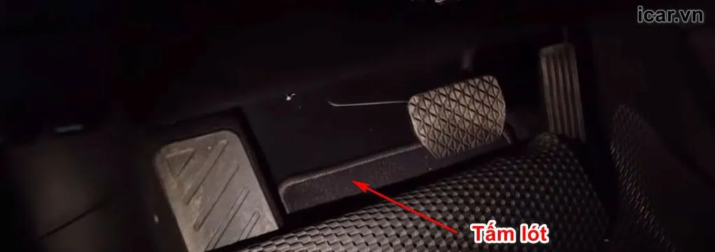 Tấm lót cũng giúp phát hiện xe từng ngập nước