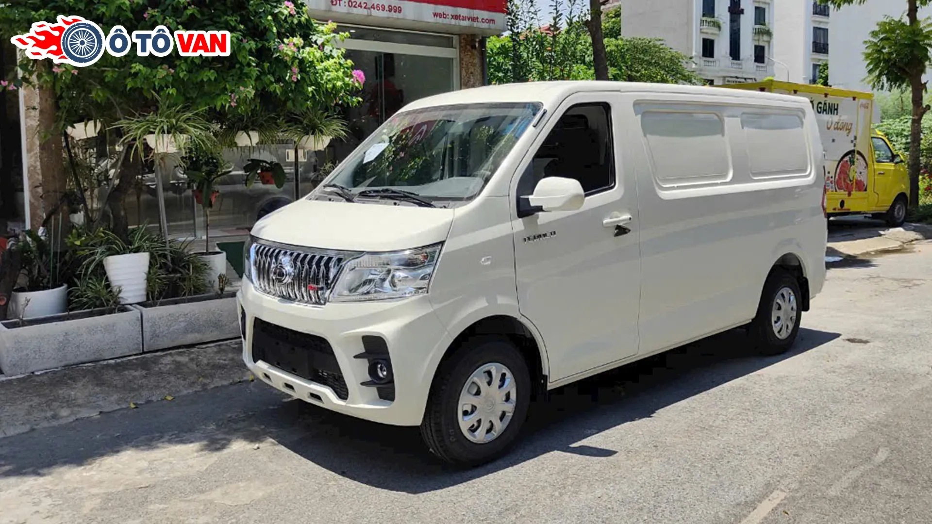 Xe tải van Tera V6 với động cơ GDI