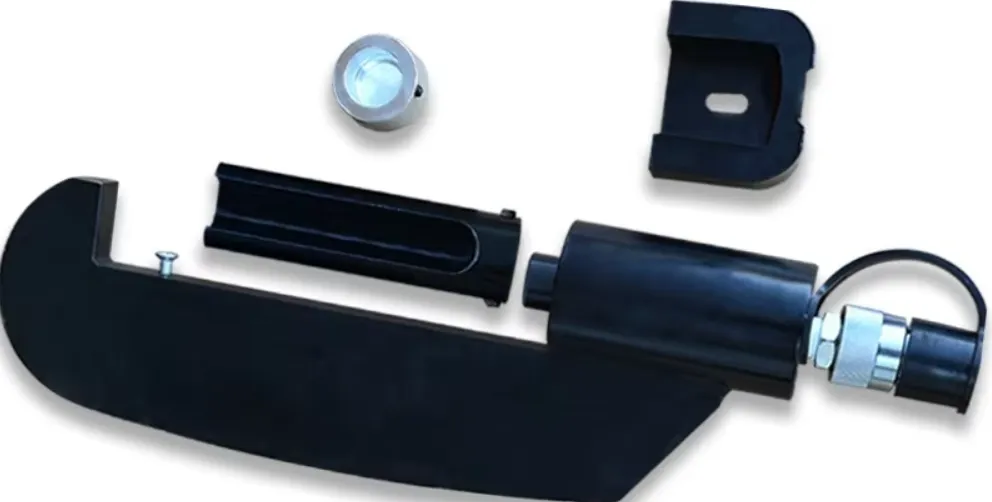 Quy trình tháo tắc kê xe tải bằng dụng cụ thủy lực