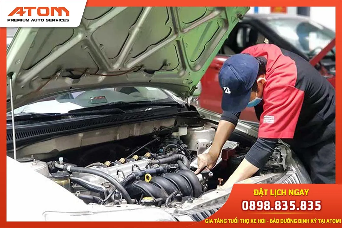 Nên thay dầu hộp số khi bảo dưỡng ô tô ở cấp 40.000km