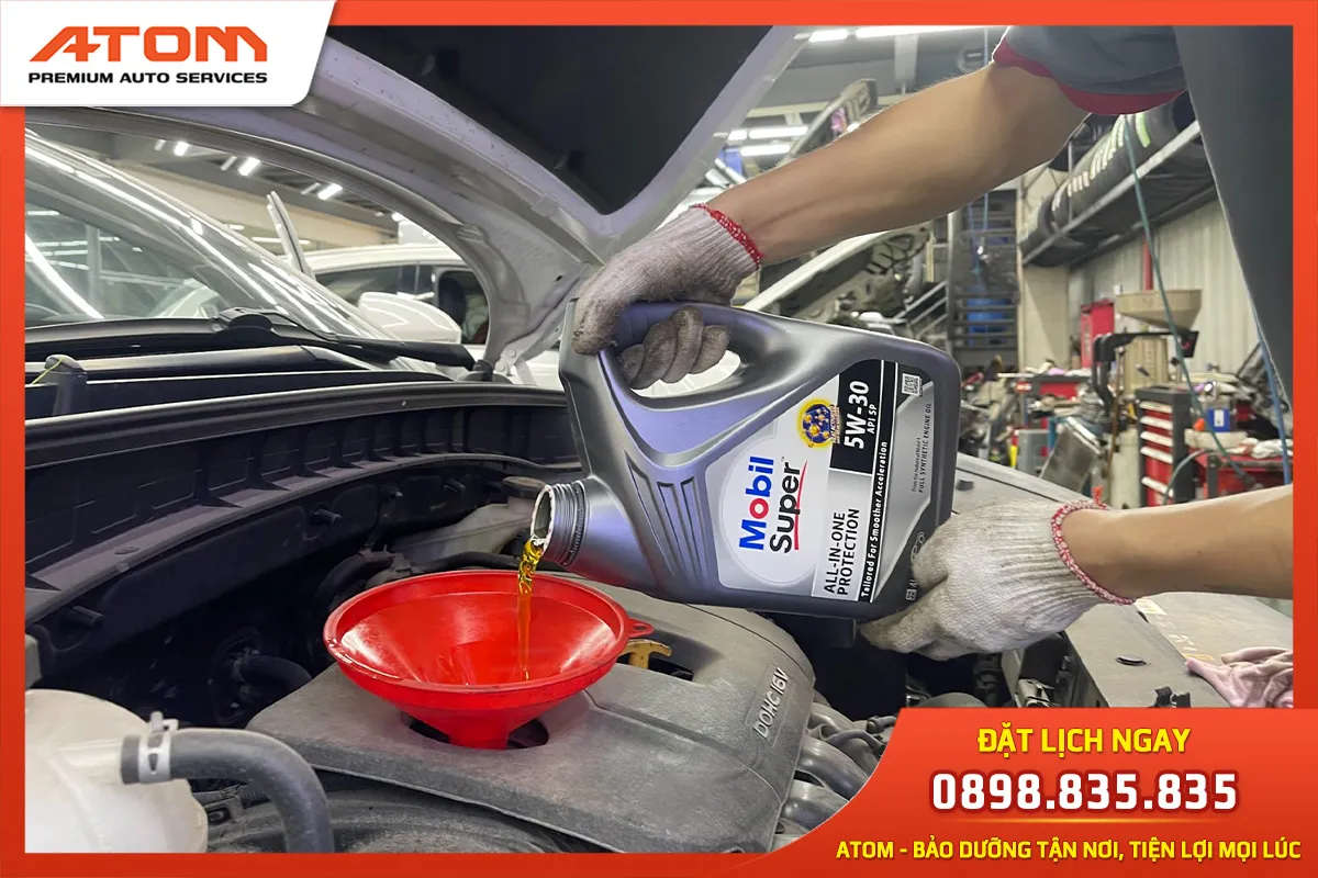 Tầm quan trọng của việc thay dầu định kỳ để tối ưu hóa bảo dưỡng xe ô tô máy dầu