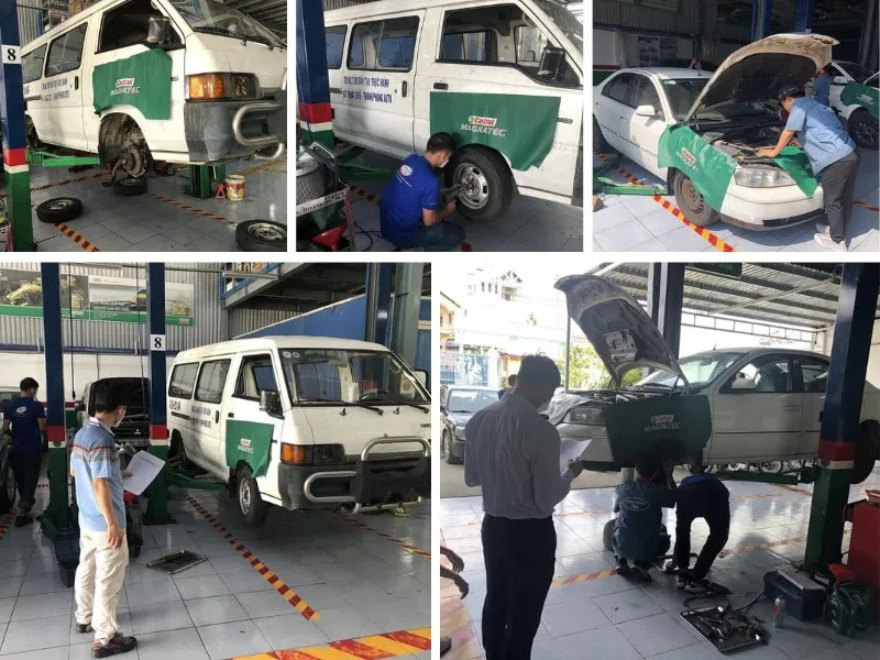 Học viên được hướng dẫn thực hành, theo sát và đánh giá liên tục