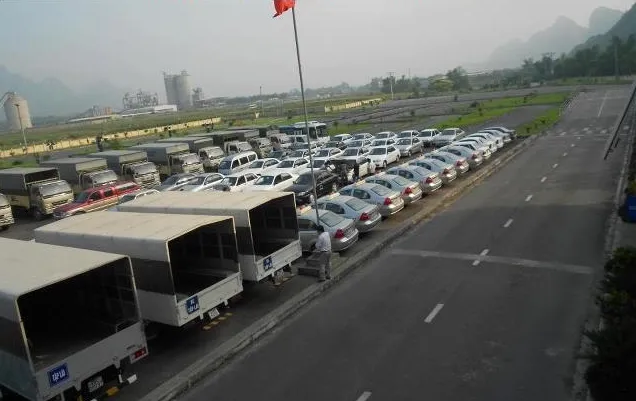 Sân sát hạch thực hành lái xe ô tô b2 ở Lương Sơn