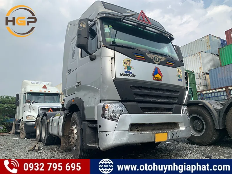 Xe đầu kéo HOWO 375HP đời 2015 cũ