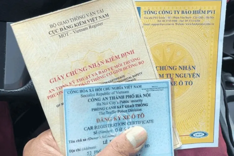 Quy trình đăng kiểm xe mô phỏng trực quan