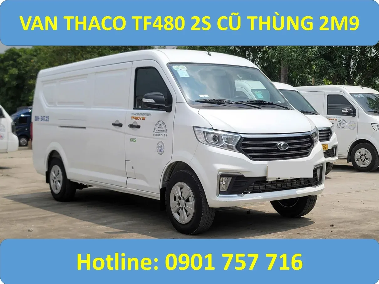 THU XE VAN THACO CŨ