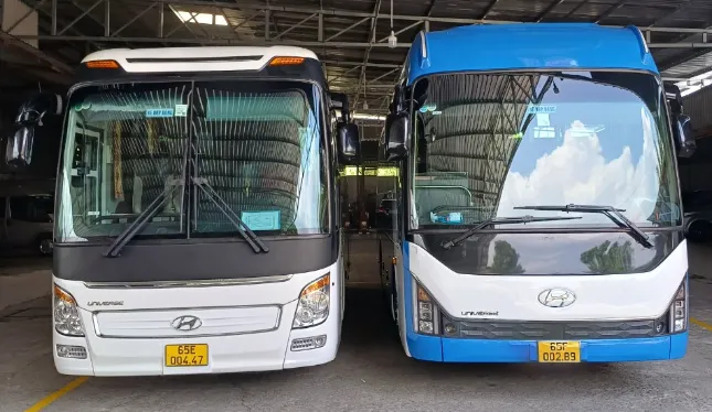 Xe Thiên Triệu với đội xe đa dạng từ 4-45 chỗ phục vụ tuyến Đồng Tháp - Cần Thơ