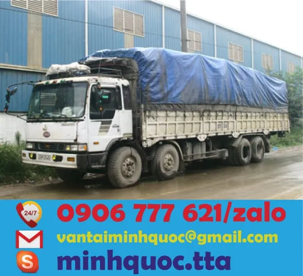 Đội xe tải 20 tấn chuyên dụng vận chuyển hàng nặng liên tỉnh